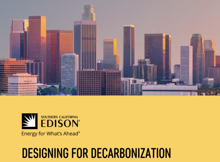 Free SCE Webinar: Designing for Decarbonization