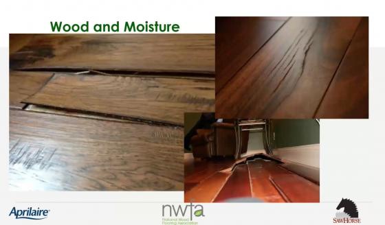 What is the ideal humidity for hardwood flooring