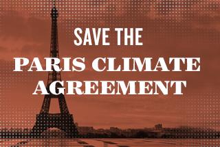 Petition: The US Can Not Abandon the Paris Agreement (NRDC) 