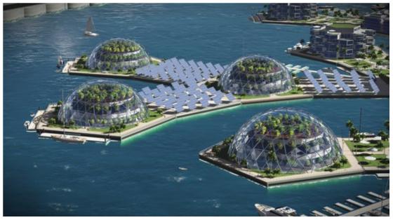 As climate change accelerates, floating cities look like less of a pipe dream