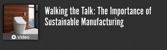 Walking the Talk: The Importance of Sustainable Manufacturing - 1