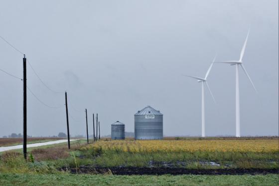 Wind turbines in US Great Plains states produced more than half the Region’s Power, for the first time