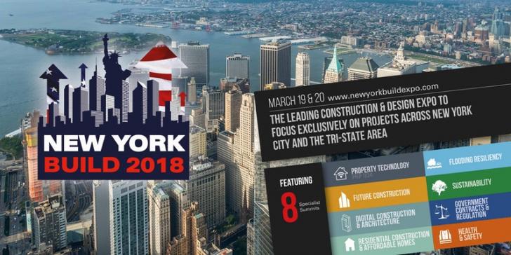 New York Build 2018 -AIA CES workshops and Networking, Mar 19 - 20, New York