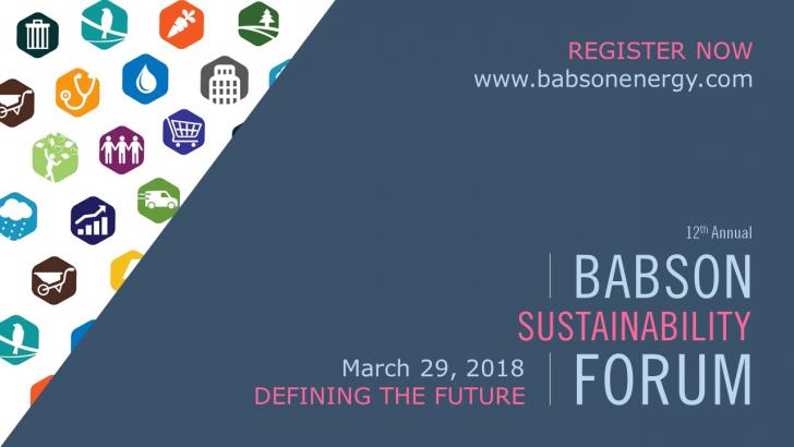 Babson's Sustainability Forum