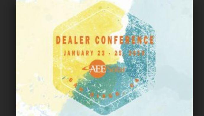 AEE Solar Dealer Conference,