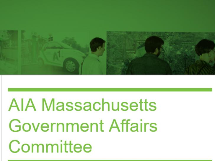AIA Massachusetts Government Affairs Committee, Dec 11, 2018, Boston, MA
