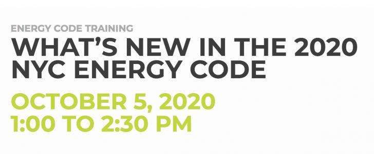 2020 Energy Code