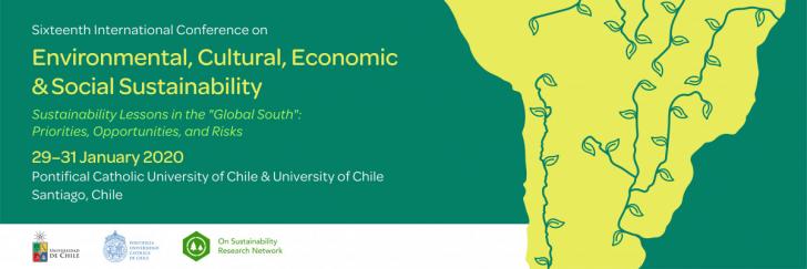 Sixteenth International Conference on Environmental, Cultural, Economic & Social Sustainability, January 29-31, Santiago Chili
