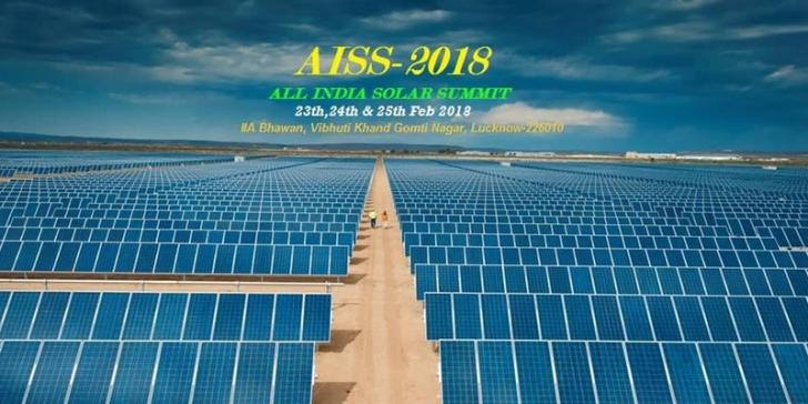  All India Solar Summit-2018, Feb 23 - 25, Uttar Pradesh, India