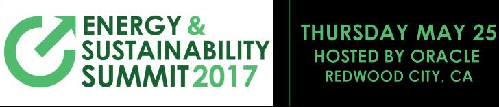 Energy & Sustainability Summit 2017 May 25th 7:30am-6pm