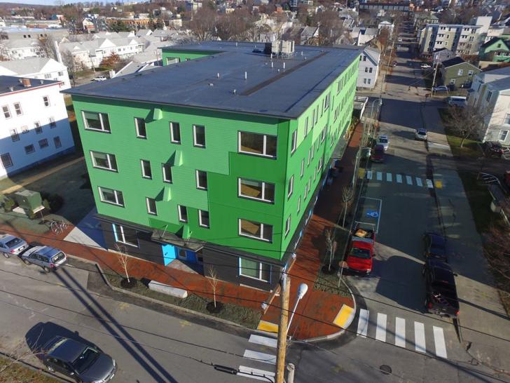 NESEA Green Building Pro Tour - Portland's First PHIUS+ Affordable Multifamily Housing, Friday, April 7, 1-5 pm, Portland, Maine