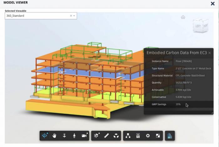 Embodied Carbon Calculator (EC3): Selecting More Sustainable Materials