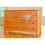 Natural Cherry Moon Dresser