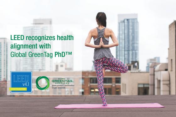 Global GreenTag Product Health Declaration™ (the GreenTag PhD™)!