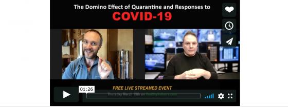 3-Part Webinar Series (Free): Quarantine and Responses to COVID-19, by Healthy Indoors, The Building Performance Workshop, and the Maine Indoor Air Quality Council Quarantine and Responses to COVID-19, by Healthy Indoors, The Building Performance Workshop, and the Maine Indoor Air Quality Council