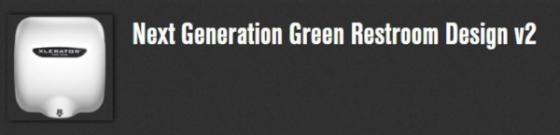 FREE Online Course: Next Generation Green Restroom Design v2 Green Bathroom Design