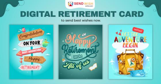 retirement greeting cards