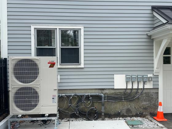 VRF Heat Pump Installation - In Progress!! VRF Heat Pump Installation - In Progress!! - 1