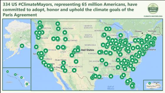 Mayors Step Up to Fill Climate Change Leadership Gap