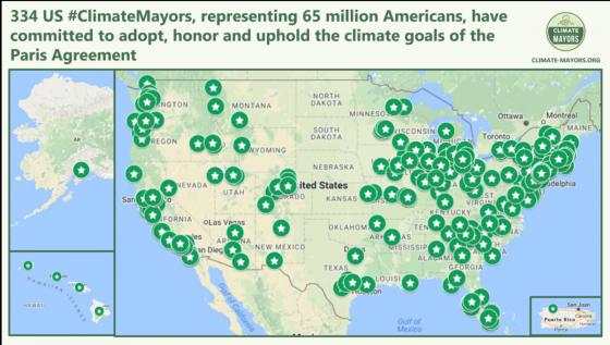 Mayors Step Up to Fill Climate Change Leadership Gap Mayors Step Up to Fill Climate Change Leadership Gap