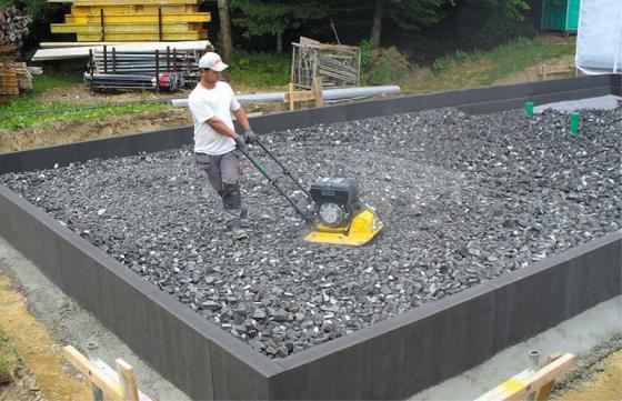“Glavel could replace plastic foam below grade“ Green building material, recycled building material, sustainable, non-toxic