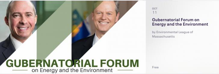 Gubernatorial Forum on Energy and the Environment, Massachusetts