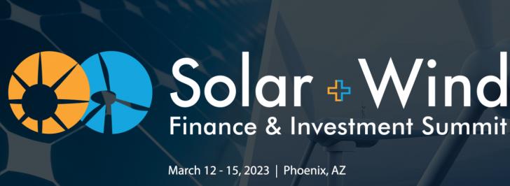 Solar + Wind Finance & Investment Summit