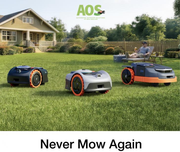 Electric Lawn Mover Turf Day at Lovell's, Jun 18, Medfield, Massachusetts