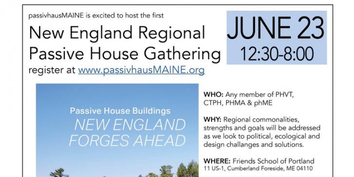 New England Regional Passive House Gathering, June 23