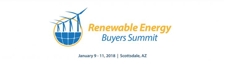 Renewable Energy Buyers Summit, Jan 9 - 11, Scottsdale, AZ