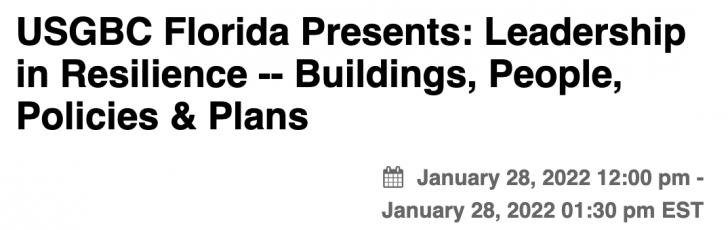 leadership, resilience, policy, Florida