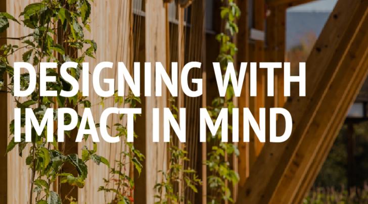 Designing with Impact in Mind, Online, April 28, 2 - 4 pm