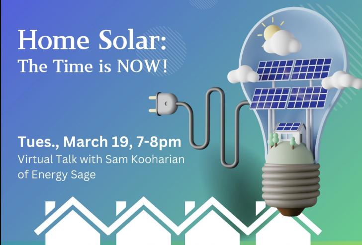 Free Webinar: Home Solar: The Time is now