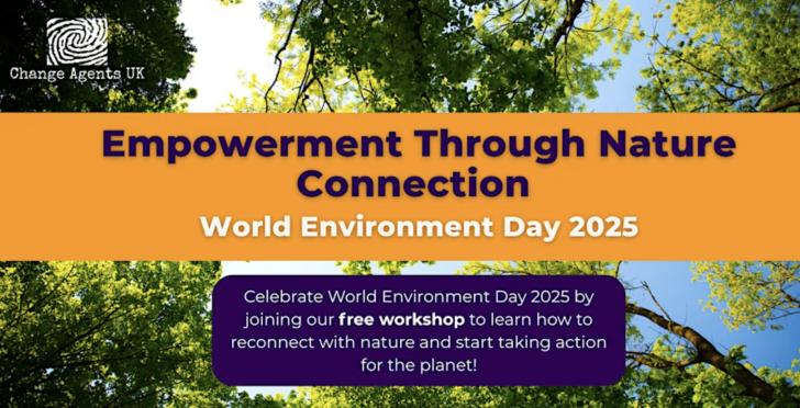 Free Online Workshop: World Environment Day: Empowerment Through Nature Connection
