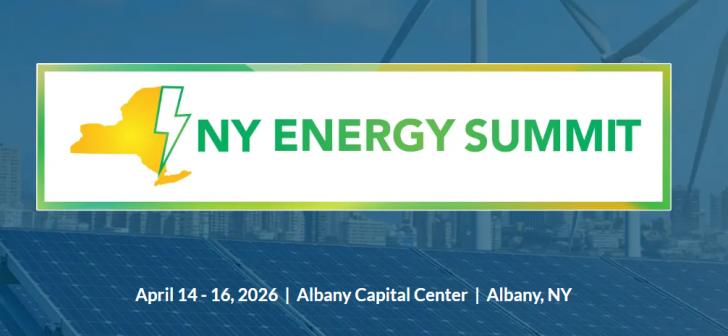 New York Energy Summit, April 14 - 16, Albany, New York, NY