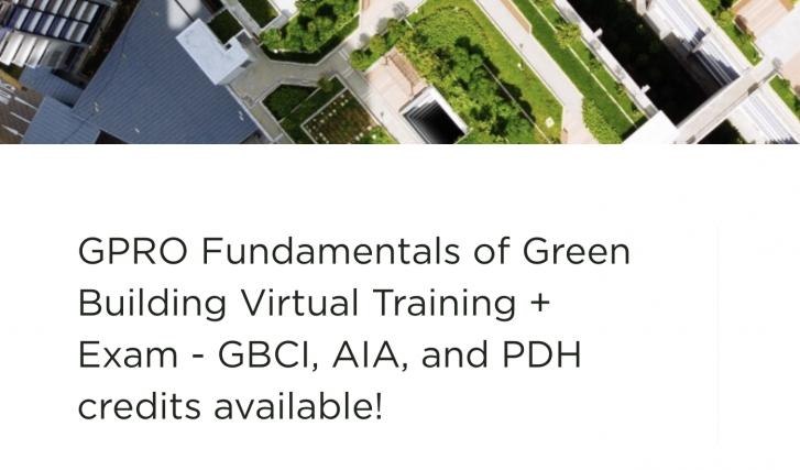 GPRO Fundamentals of Green Building  USGBC LA