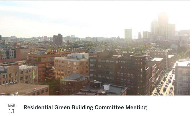 USGBC MA Residential Committee Mtg, 3/13, 5:45 pm, Boston. Guest Speaker: Jenn Taranto Introduces the Well Building Program