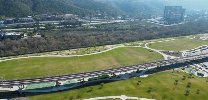 Tour of SDSU Mission Valley River Park, June 4