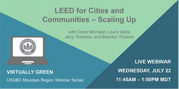 LEED for Cities and Communities - Scaling Up