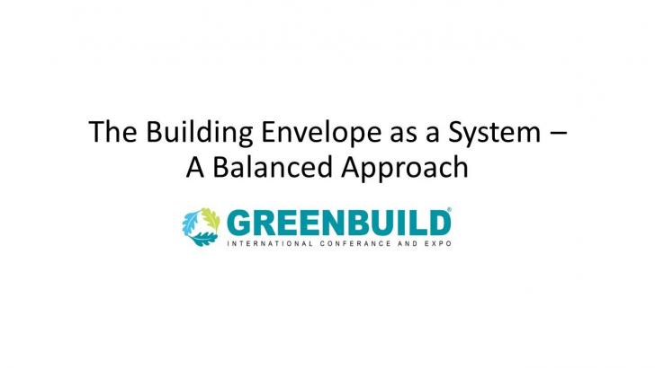 Webinar, USGBC, Building Envelope