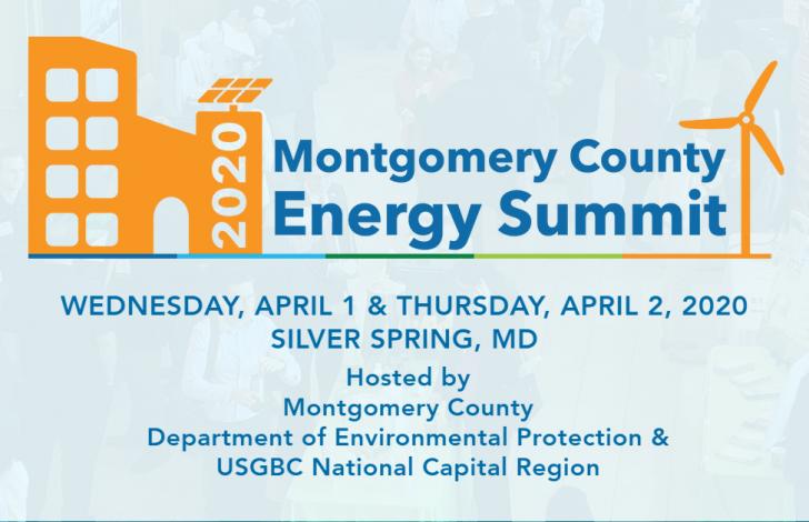 (hosted by USGBC NCR & Montgomery Co. DEP) Montgomery County Energy Summit "A Path to Zero", April 1, Silver Spring, Maryland