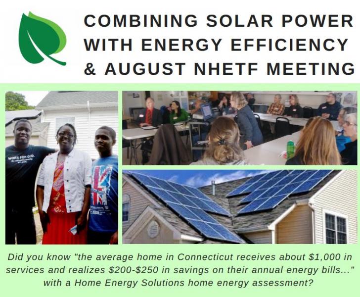 Solar Power and Energy Efficiency for Your Home, August 13, 2018