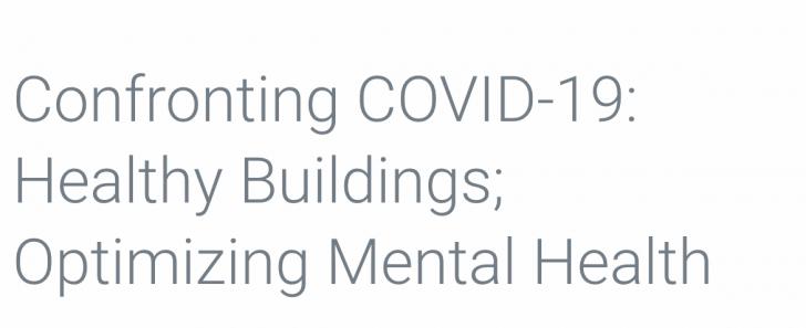 Confronting COVID-19: Healthy Buildings; Optimizing Mental Health
