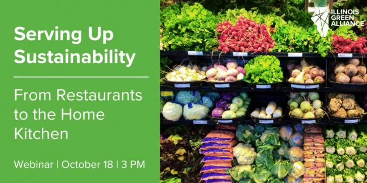 Free Webinar: Serving up Sustainability: From Restaurants to the Home Kitchen, October 18