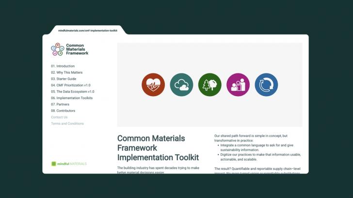 Introduction to the Common Materials Framework Implementation Toolkit, Free Webinar, November 19