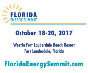 Florida Energy Summit Oct 18- 20, Fort Lauderdale