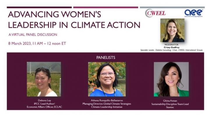 Free Webinar: CWEEL’s Advancing Women’s Leadership in Climate Action