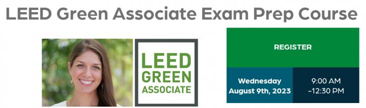 Green Building Alliance Course: LEED Exam Prep Course, August 9-10