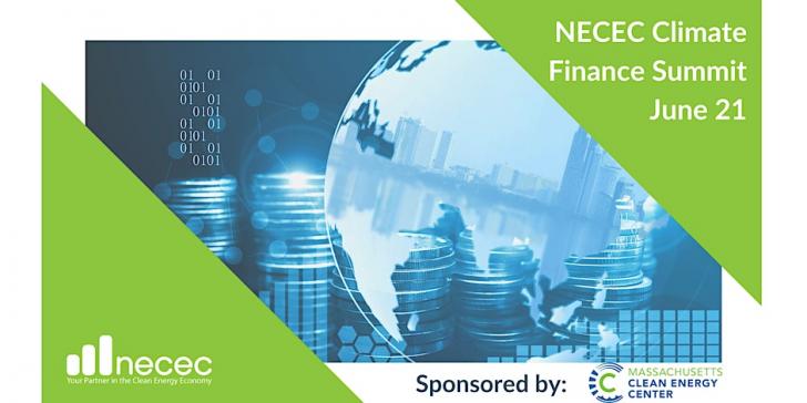 NECEC Climate Finance Summit, June 21, 9am - 6:30pm EDT