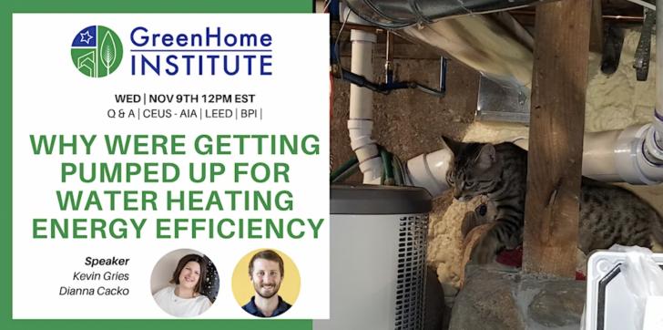 Heat Pump Water Heaters Webinar